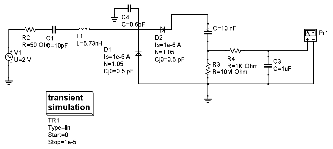 AC–DC Rectifier Circuit Analysis
